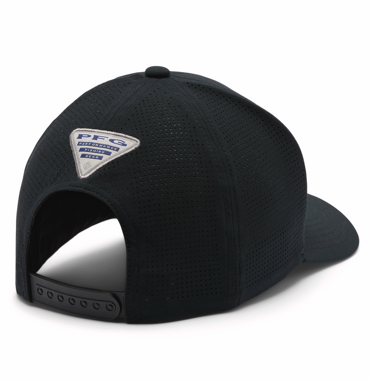 Columbia PFG Elite 3D Stretch Snap Back Cap (Black)