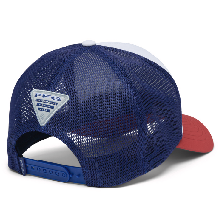 COLUMBIA PFG Big Haul Snap Back (White)