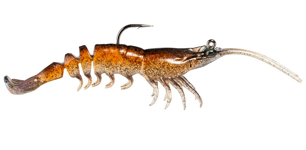 Z-Man PrawnsstaZ 3" 2PK Brown Shrimp