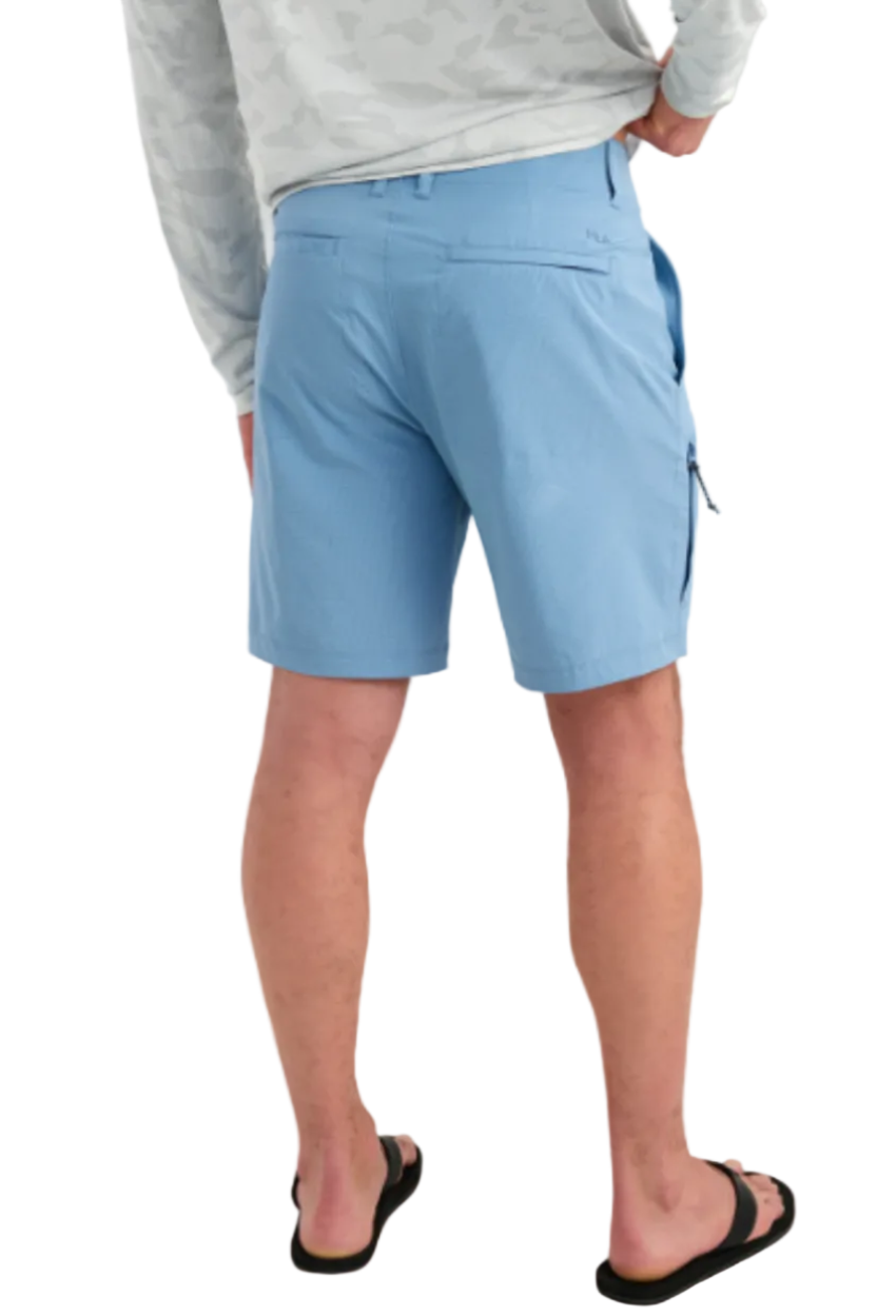 Huk Men's Andros Shorts Blue Shadow