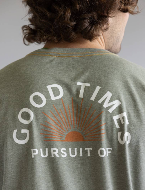 Marsh Wear Men's Sunup SS Shirt Fossil Heather