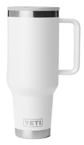 Yeti Rambler 40 oz Travel Straw Mug White
