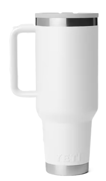 Yeti Rambler 40 oz Travel Straw Mug White
