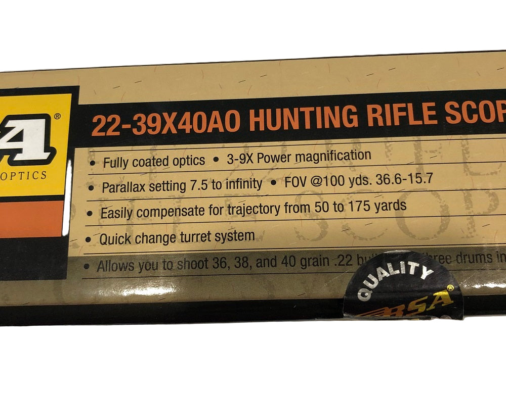 BSA Optics Sweet .22 Rifle Scope