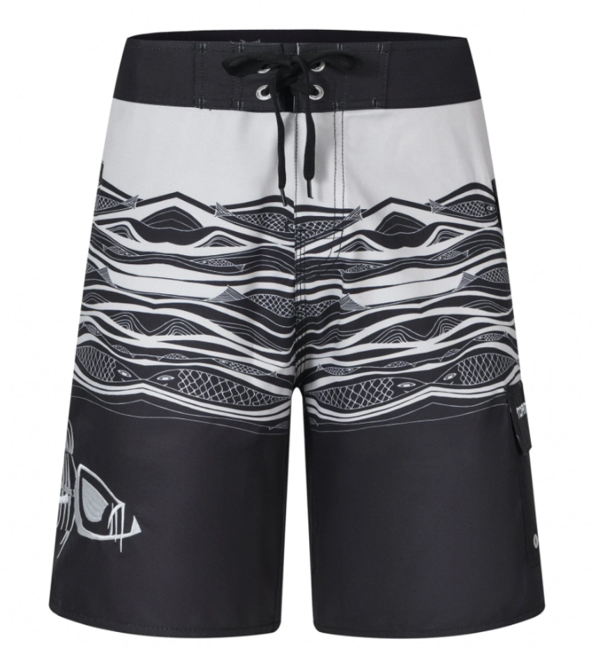 Tormenter Ocean Kalakaua Waterman 5 Pocket Board Shorts Black
