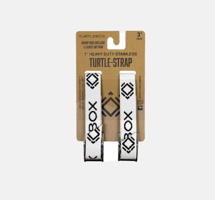 Turtlebox Tie-Down Strap White