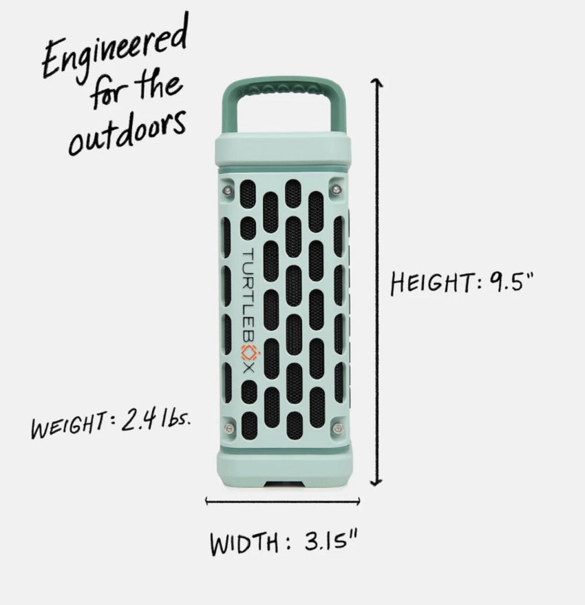 Turtlebox Ranger Bluetooth Speaker River Rock