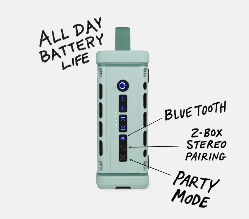 Turtlebox Ranger Bluetooth Speaker River Rock