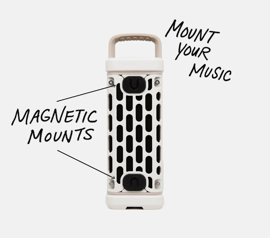 Turtlebox Ranger Bluetooth Speaker Ivory
