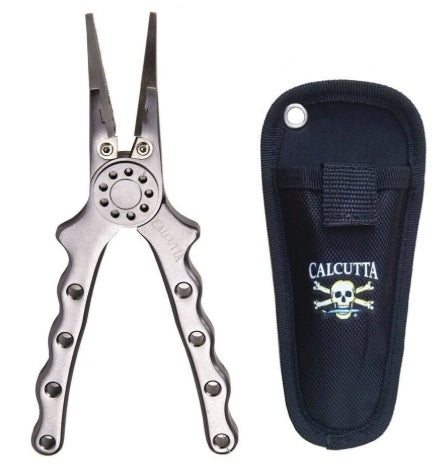 Calcutta  Aluminum Straight Jaw Pliers With Case