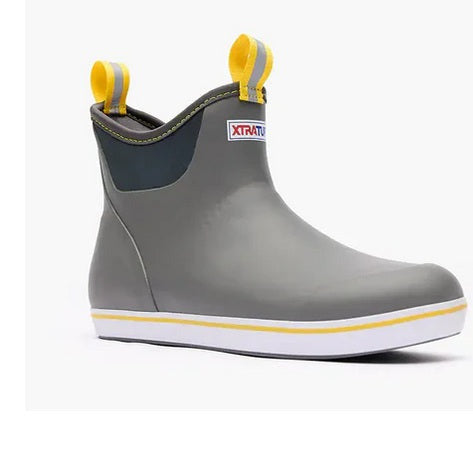 XTRATUF Grey Ankle Deck Boot