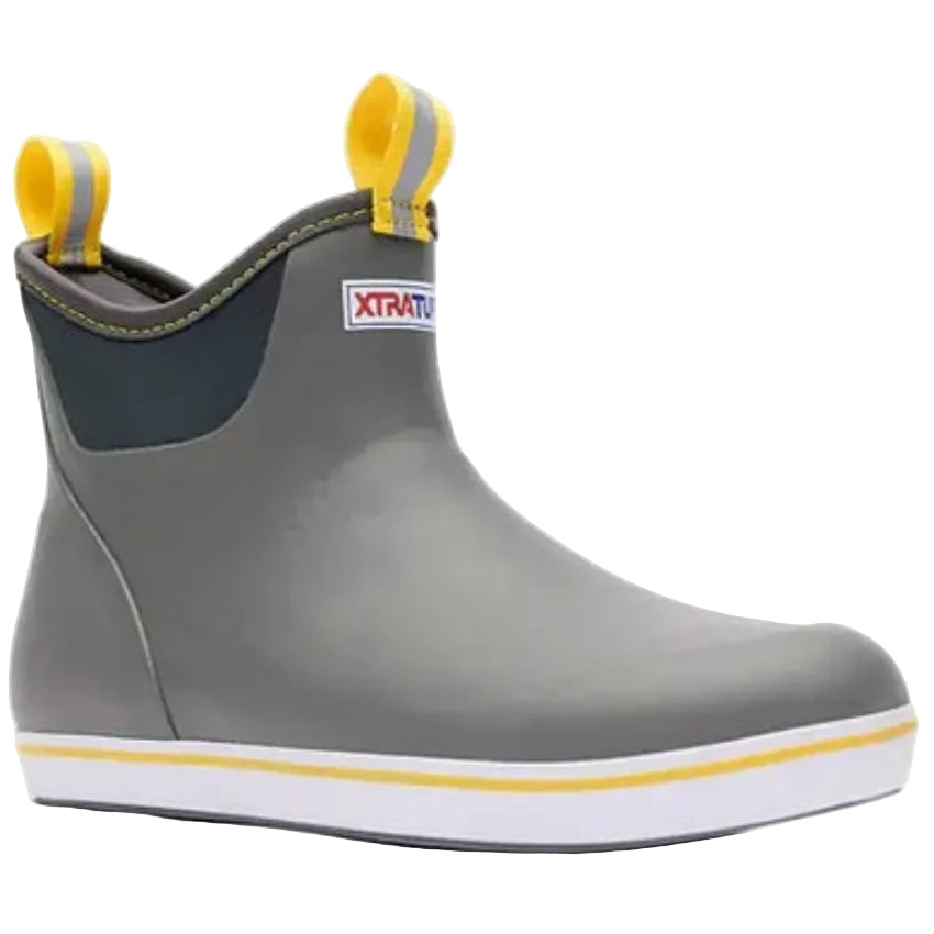 XTRATUF Grey Ankle Deck Boot