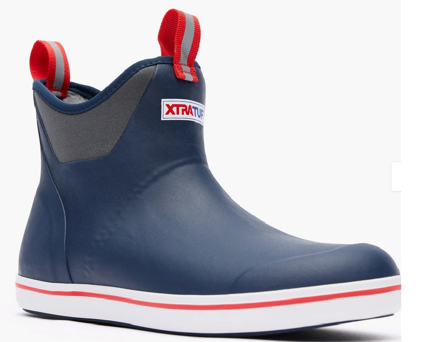 XTRATUF Men's 6" Ankle Deck Boot (Navy)