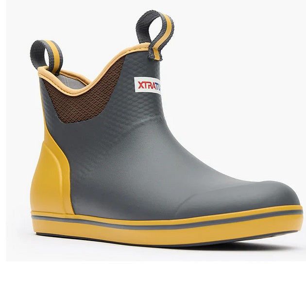 XTRATUF Men's 6" Ankle Deck Boot (Grey)