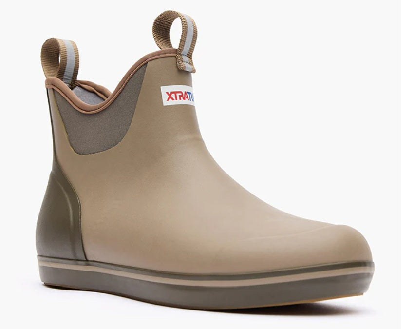 XTRATUF Men's Ankle Deck Boot (Earth Brown)