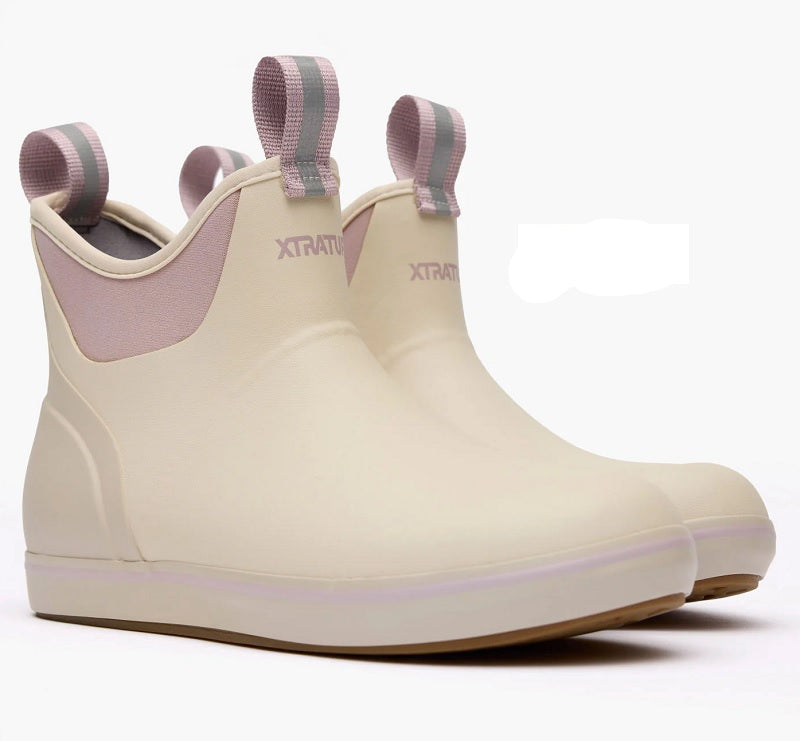 XTRATUF Women's 6" Ankle Deck Boot (Ivory)