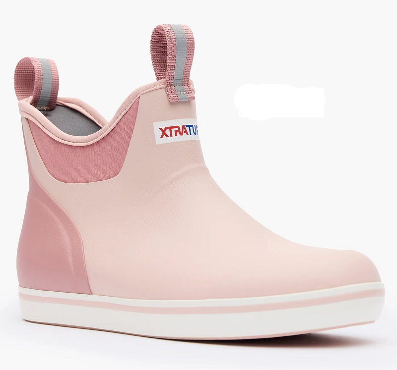 XTRATUF Women's 6" Ankle Deck Boot (Blush Pink)