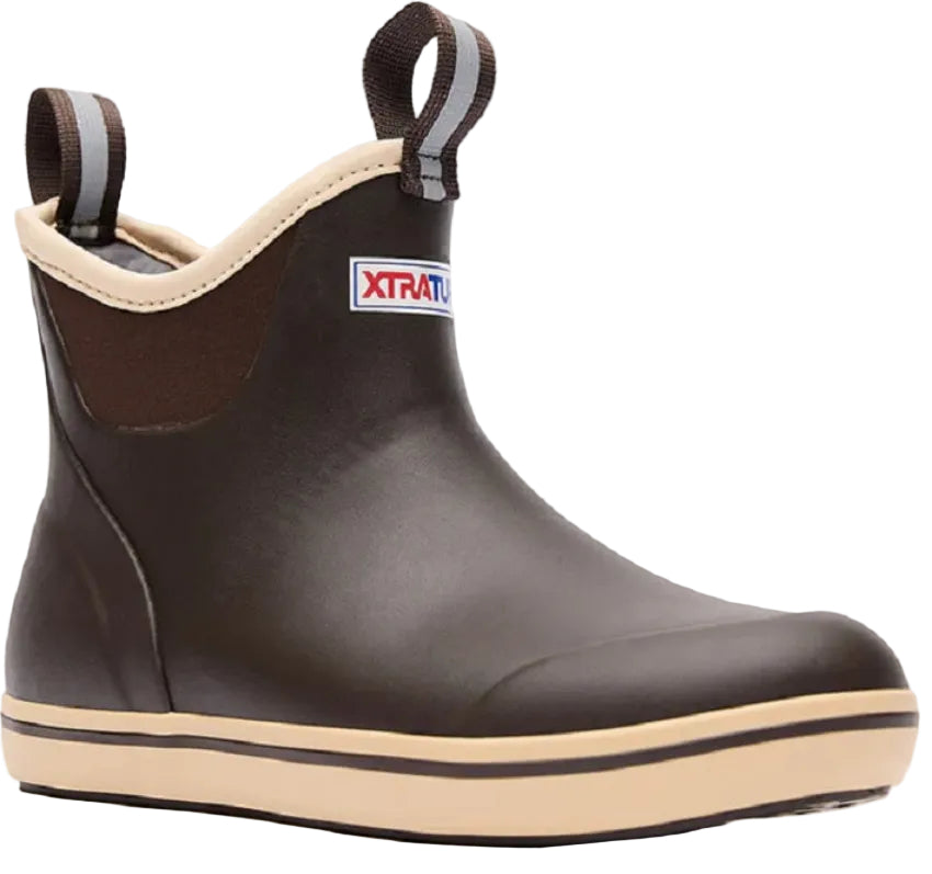 XTRATUF Women's 6" Ankle Deck Boot (Brown)