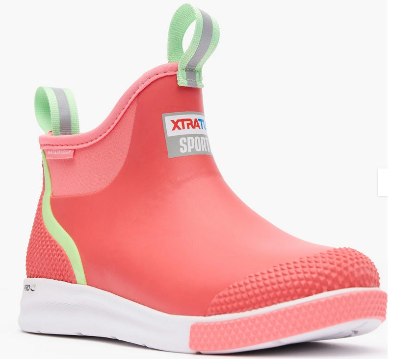XTRATUF Women's 6" Ankle Deck Boot (Coral)