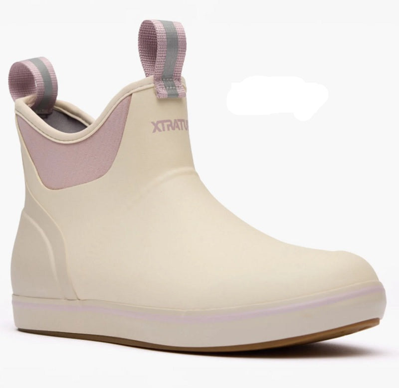 XTRATUF Women's 6" Ankle Deck Boot (Ivory)
