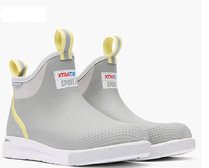 XTRATUF Women's 6" Ankle Deck Boot Sport (Grey)