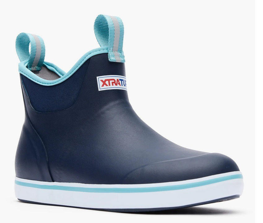 XTRATUF Women's 6" Ankle Deck Boot (Navy)