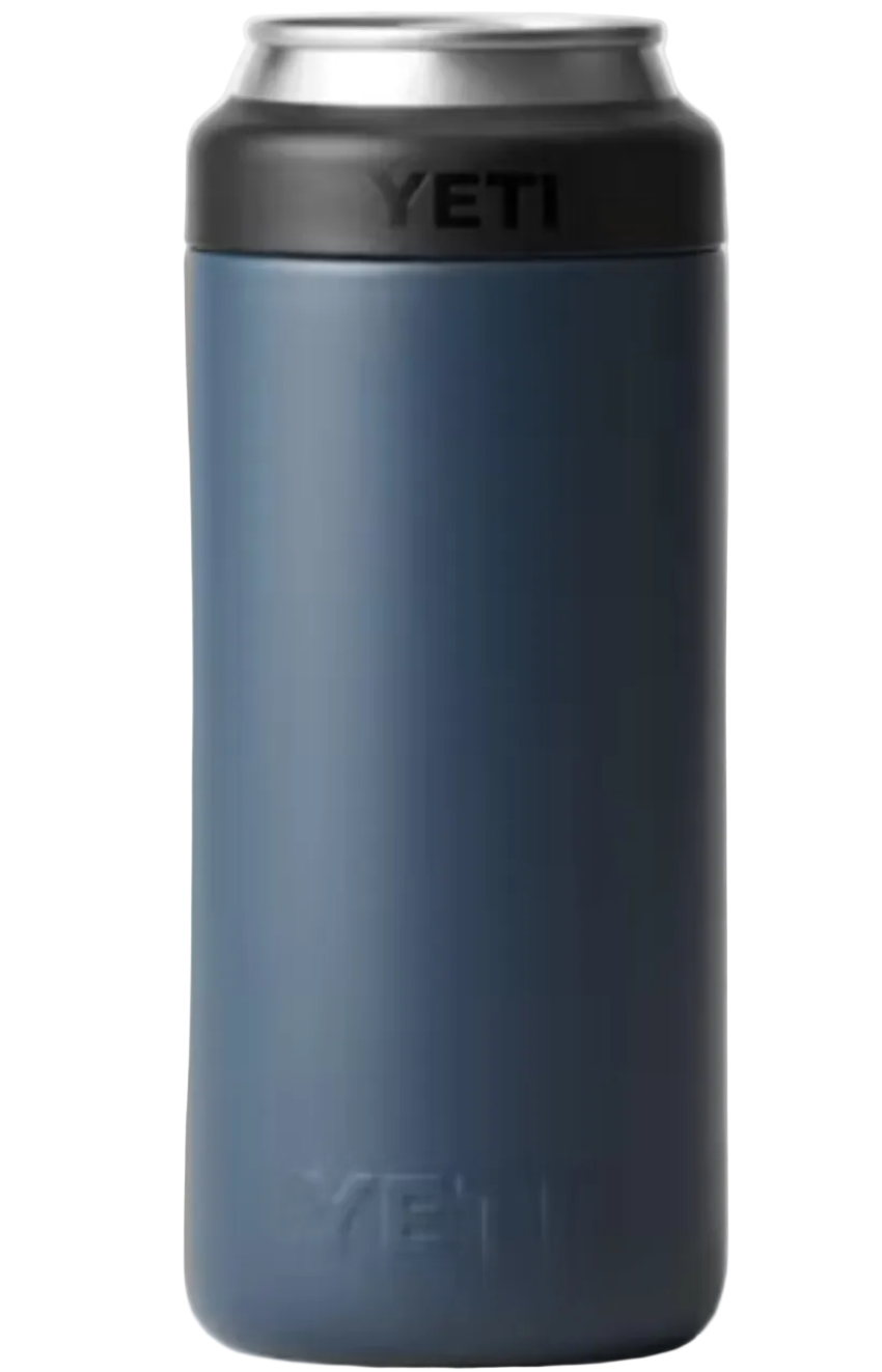 YETI Rambler 12 oz Colster Slim Can Cooler Navy