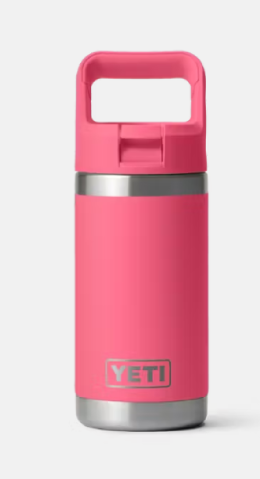 YETI Rambler Jr. 12 oz Kids Water Bottle Tropical Pink
