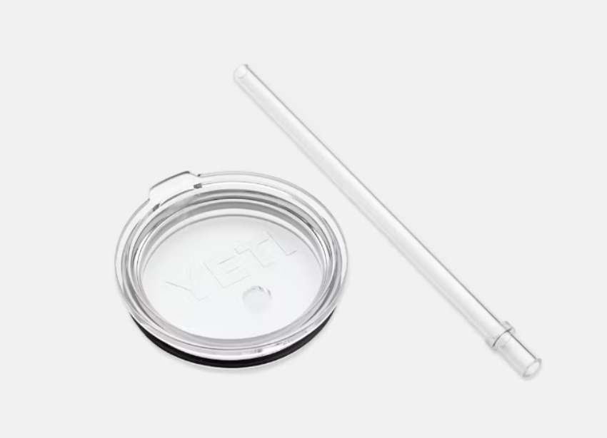 YETI Rambler Large Straw and Lid Clear