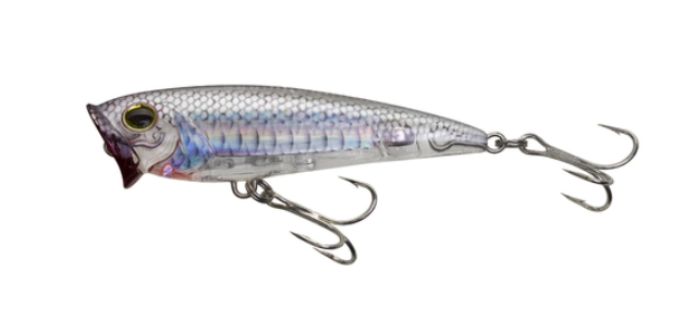 YO-ZURI 3D Inshore Popper 3 1/2" Ghost Shad