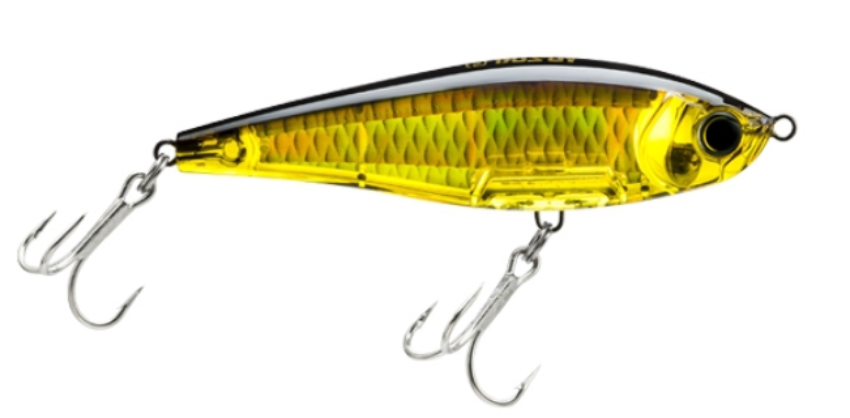 YO-ZURI 3D Inshore Twitchbait 3-1/2" Gold Black