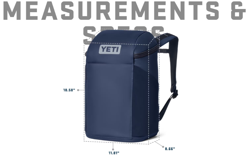 Yeti Daytrip 20L Insulated Backpack Black
