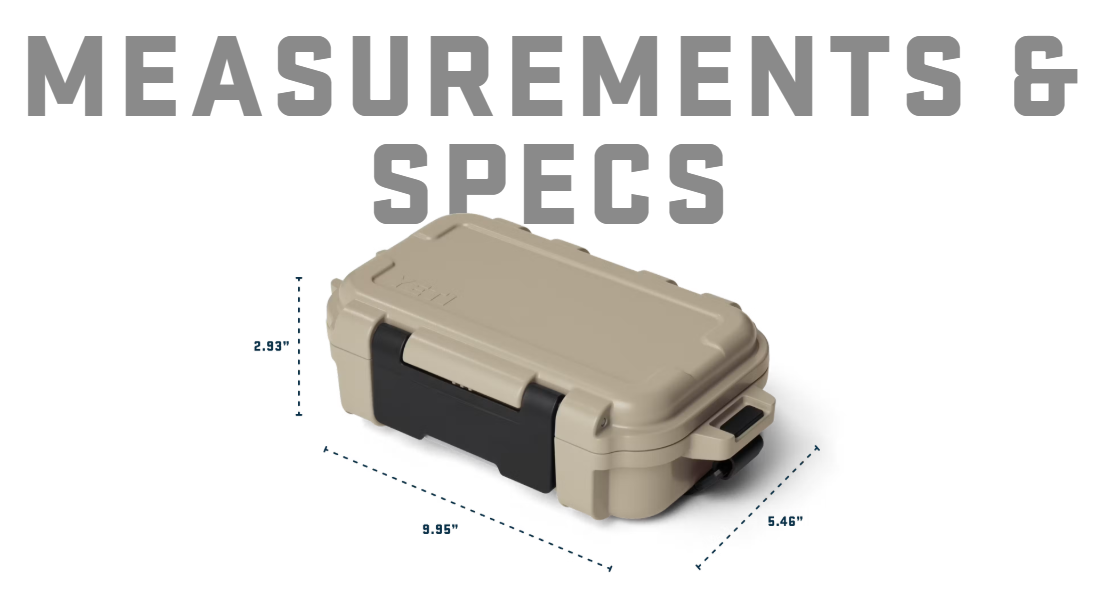 Yeti Loadout GoBox 1 Gear Case Black
