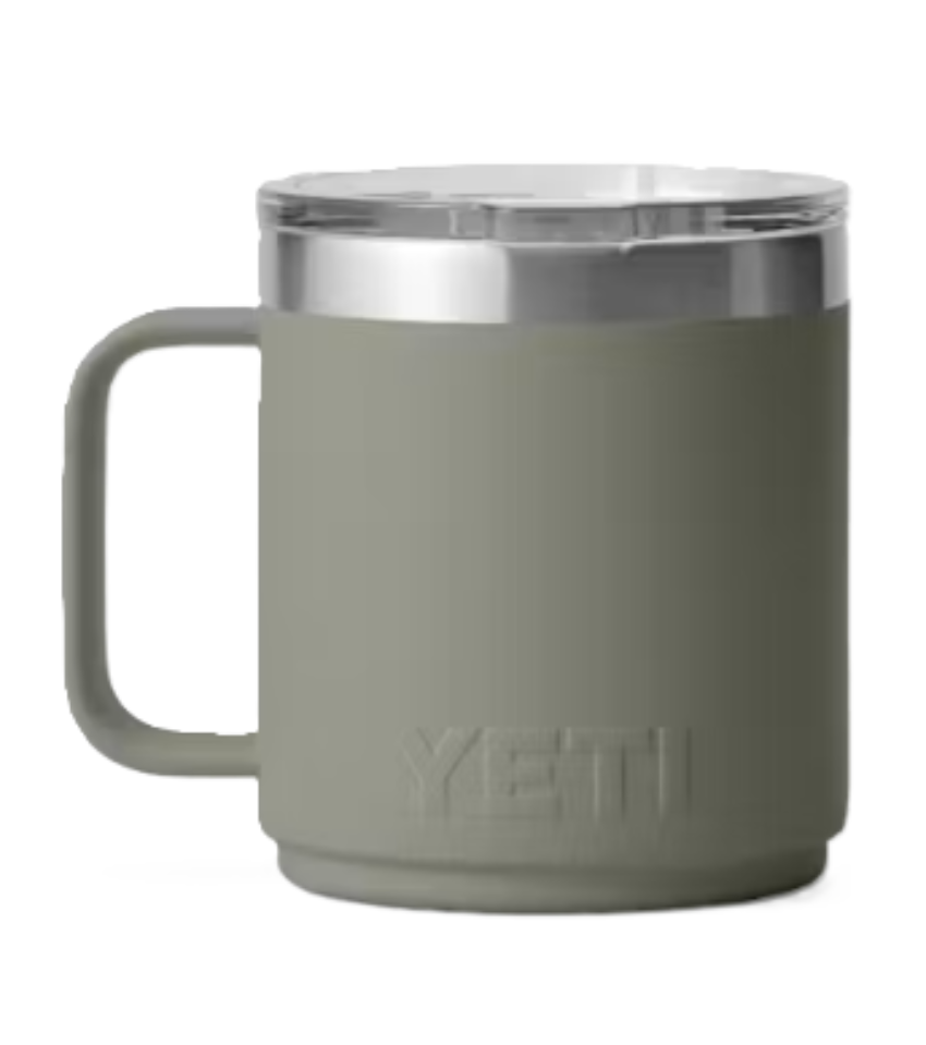 Yeti Rambler 10 oz Stackable Mug Pampa Green
