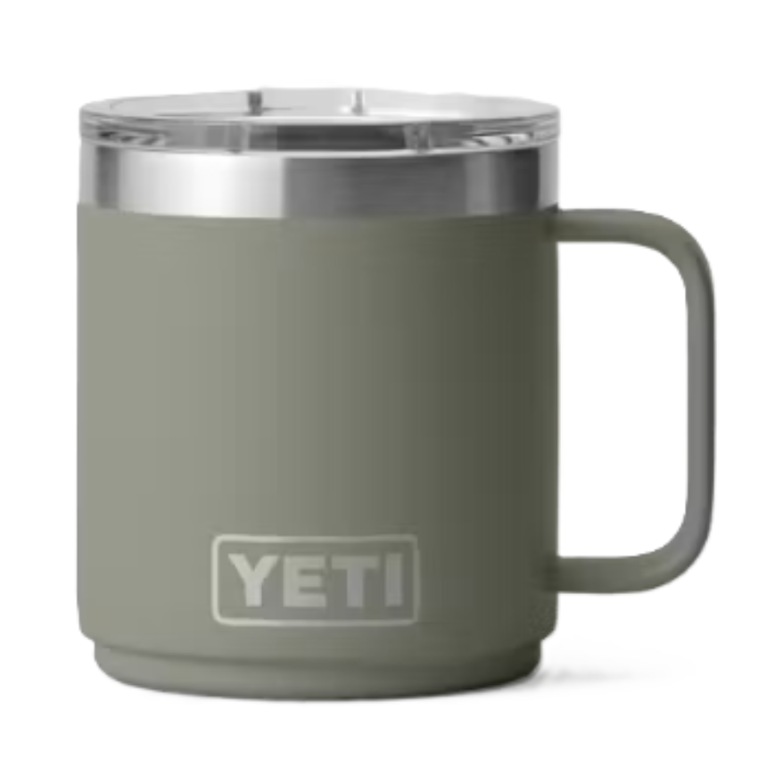Yeti Rambler 10 oz Stackable Mug Pampa Green