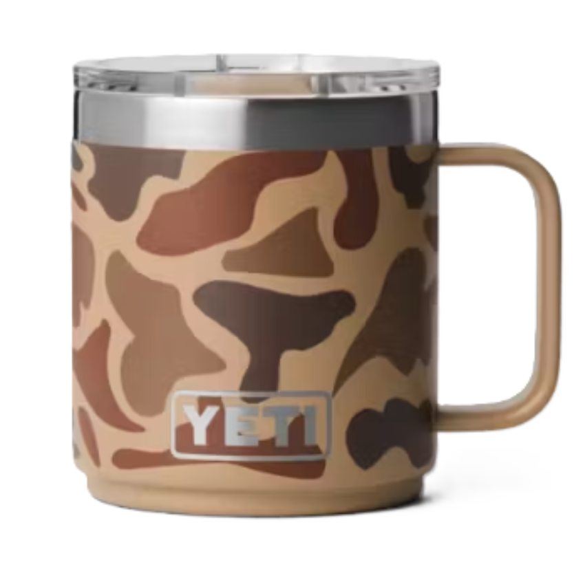 Yeti Rambler 10 oz Stackable Mug Wetlands Camo