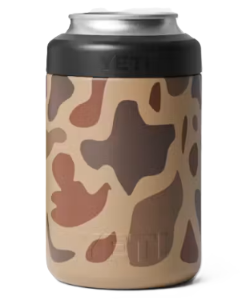 Yeti Rambler 12 oz Colster Can Cooler Wetlands Camo
