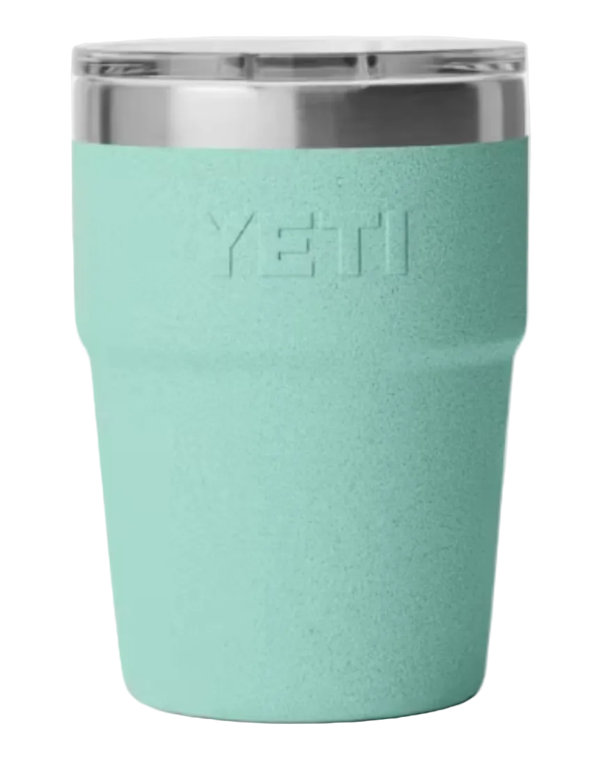 Yeti Rambler 16 oz Stackable Cup with Magslider Lid Sea Stone