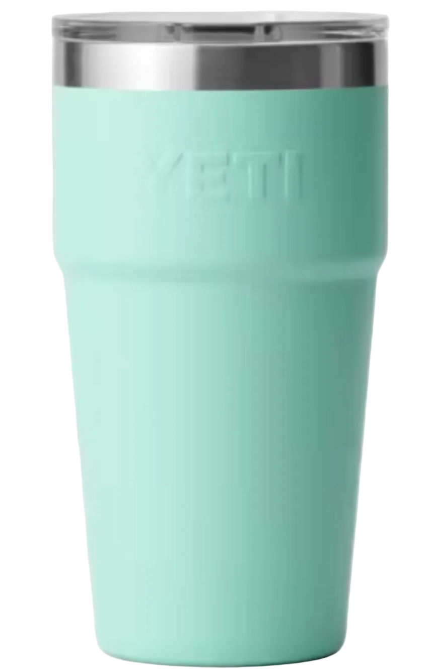 Yeti Rambler 20 oz Stackable Cup with MagSlider Lid Seafoam