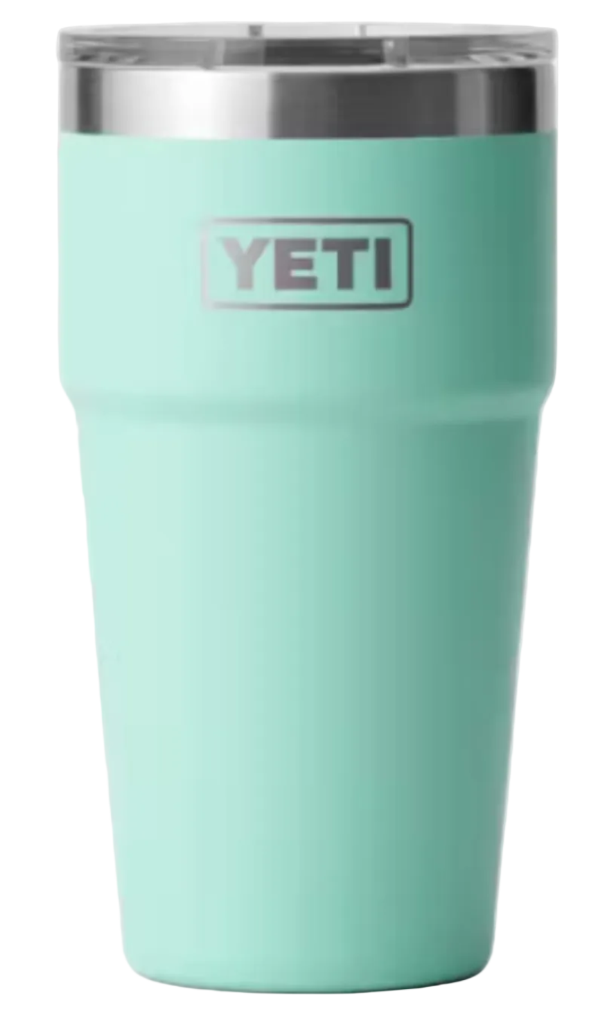 Yeti Rambler 20 oz Stackable Cup with MagSlider Lid Seafoam