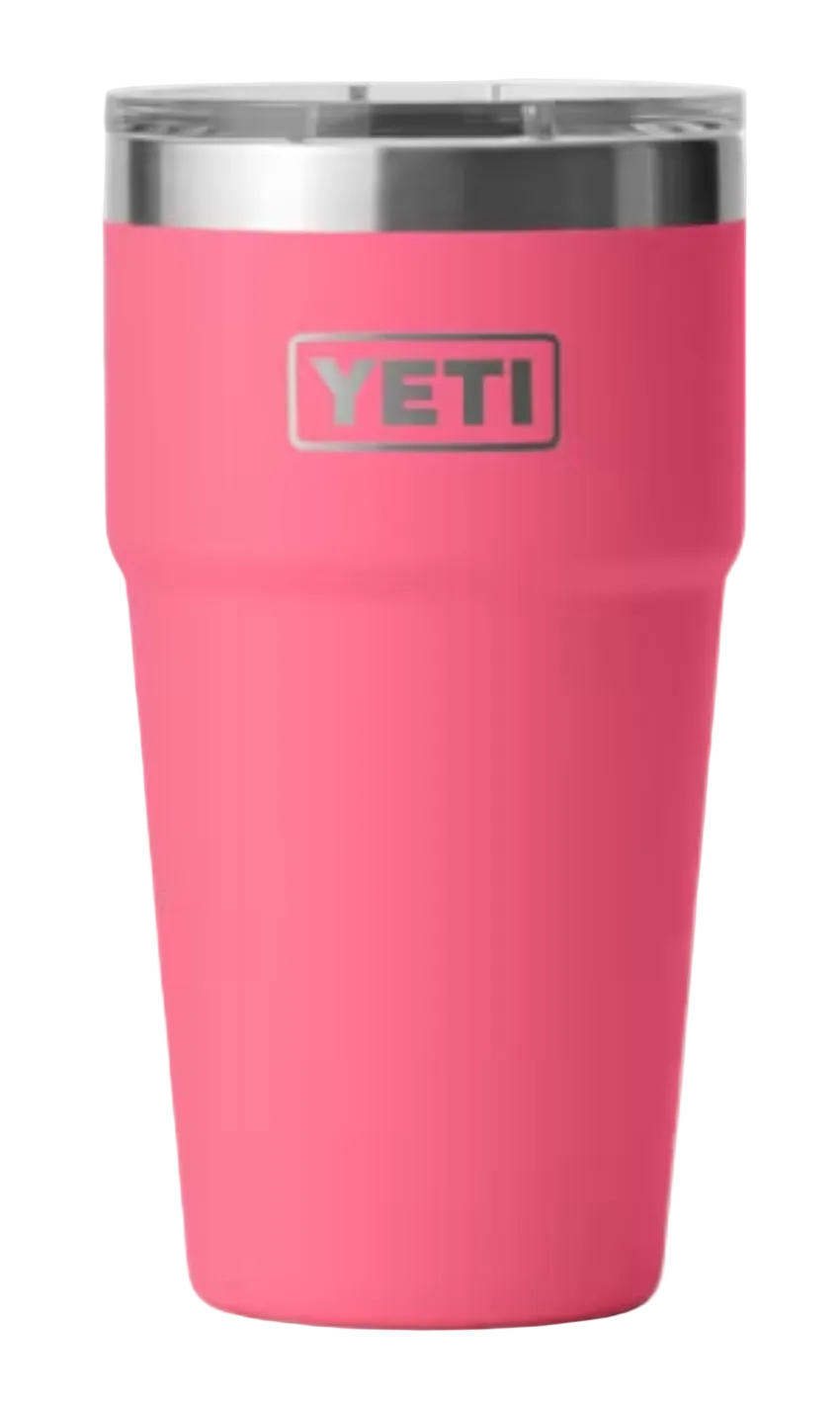 Yeti Rambler 20 oz Stackable Cup with MagSlider Lid Tropical Pink