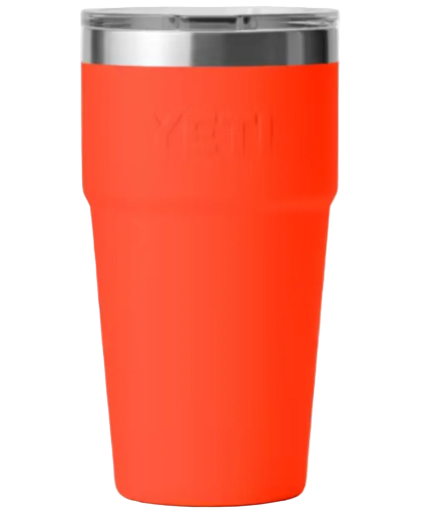 Yeti Rambler 20 oz Stackable Cup  with Magslider Lid Solar Flare