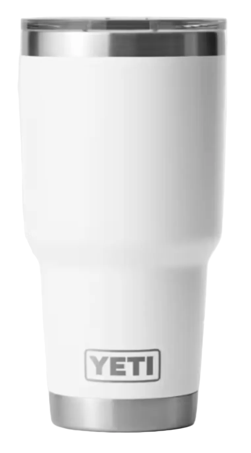 Yeti Rambler 30 oz Tumbler with Magslider Lid White