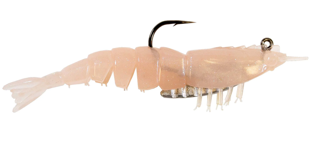Z-Man EZ ShrimpZ Rigged 3-1/2" 2pk Natural