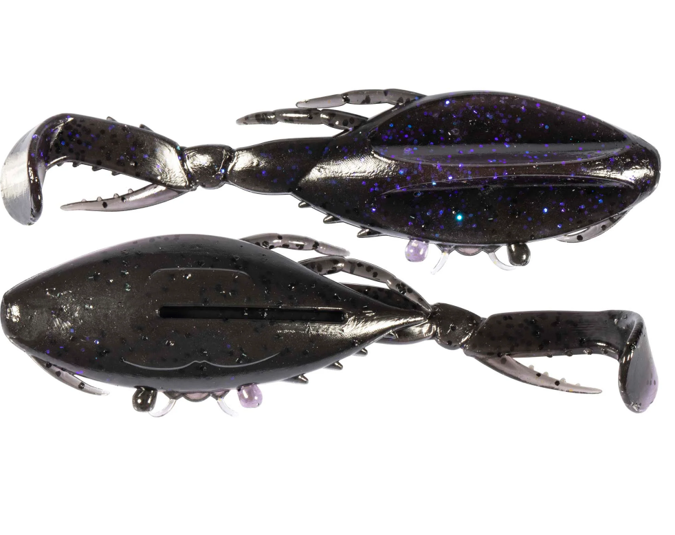 Z-Man Kicker CrabZ 3-1/2" 3pk Purple Demon