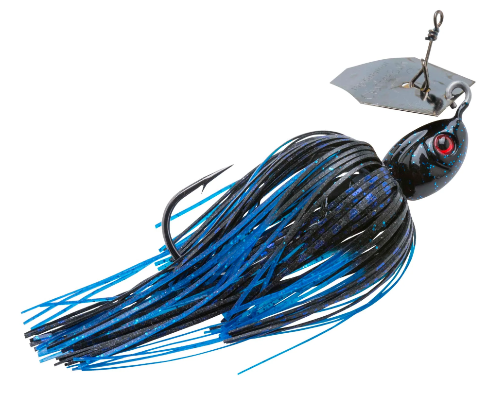 Z-Man Project Z Bladed ChatterBait 3/4 oz Black/Blue