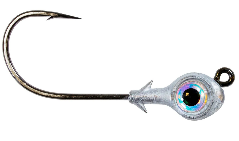 Z-Man Redfish Eye Jighead 1/4oz 3PK Pearl