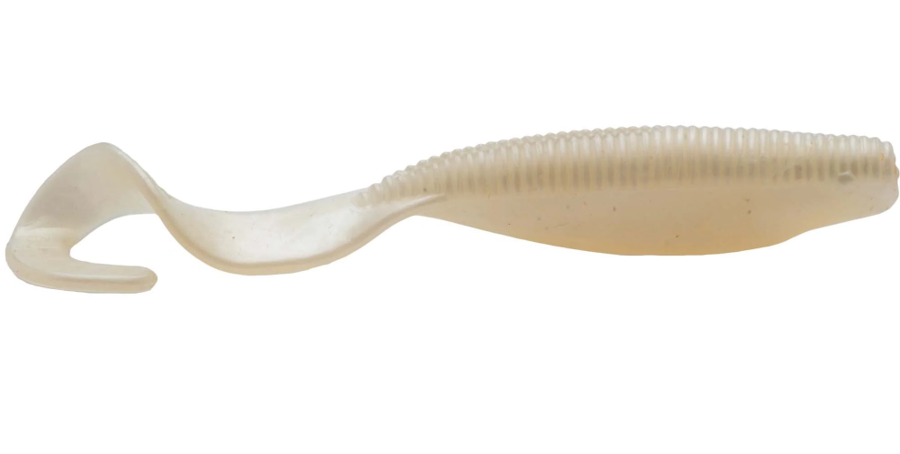 Z-Man Scented Curly TailZ 4" 5pk Pearl