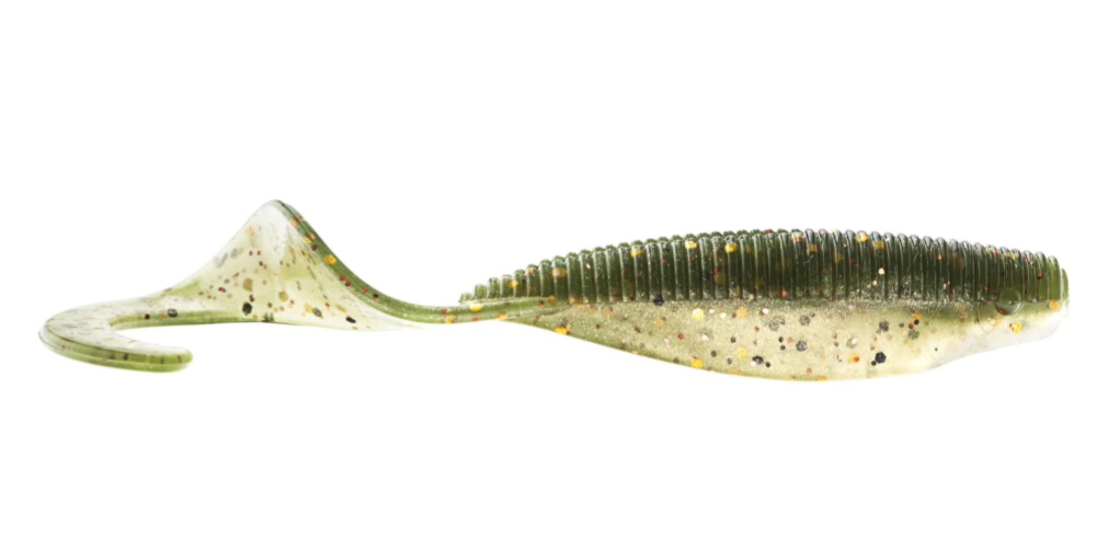 Z-Man Scented Curly TailZ 4" 5pk Redfish Toad