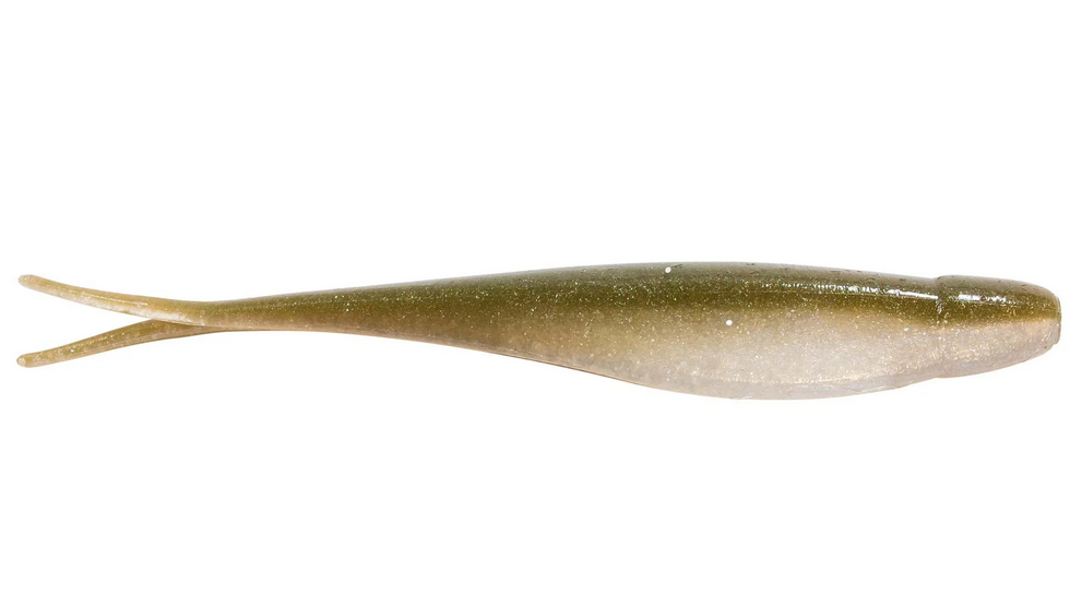 Z-Man Scented Jerk ShadZ 4" 5PK Shiner